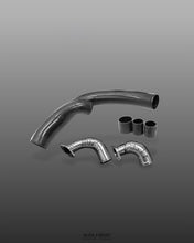 Load image into Gallery viewer, MUSE JAPAN NISSAN SKYLINE R32 GT-R DRY CARBON X TITANIUM AIR INLET PIPE SET PRE ORDER
