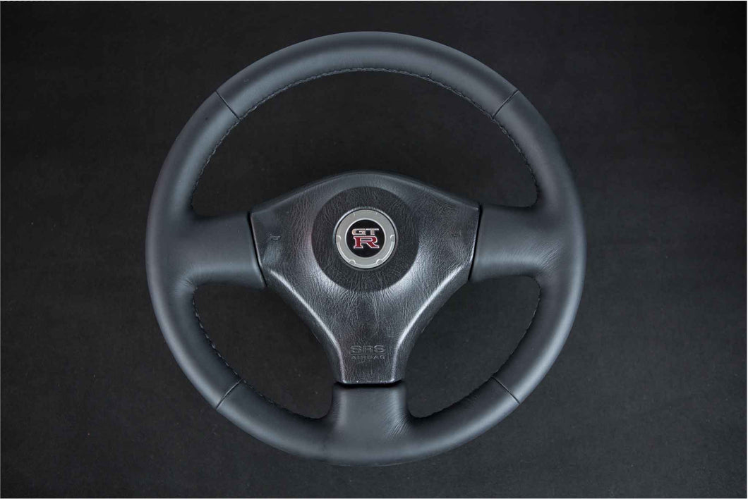 MUSE Japan NISSAN Skyline R34 GTR Nappa Steering wheel